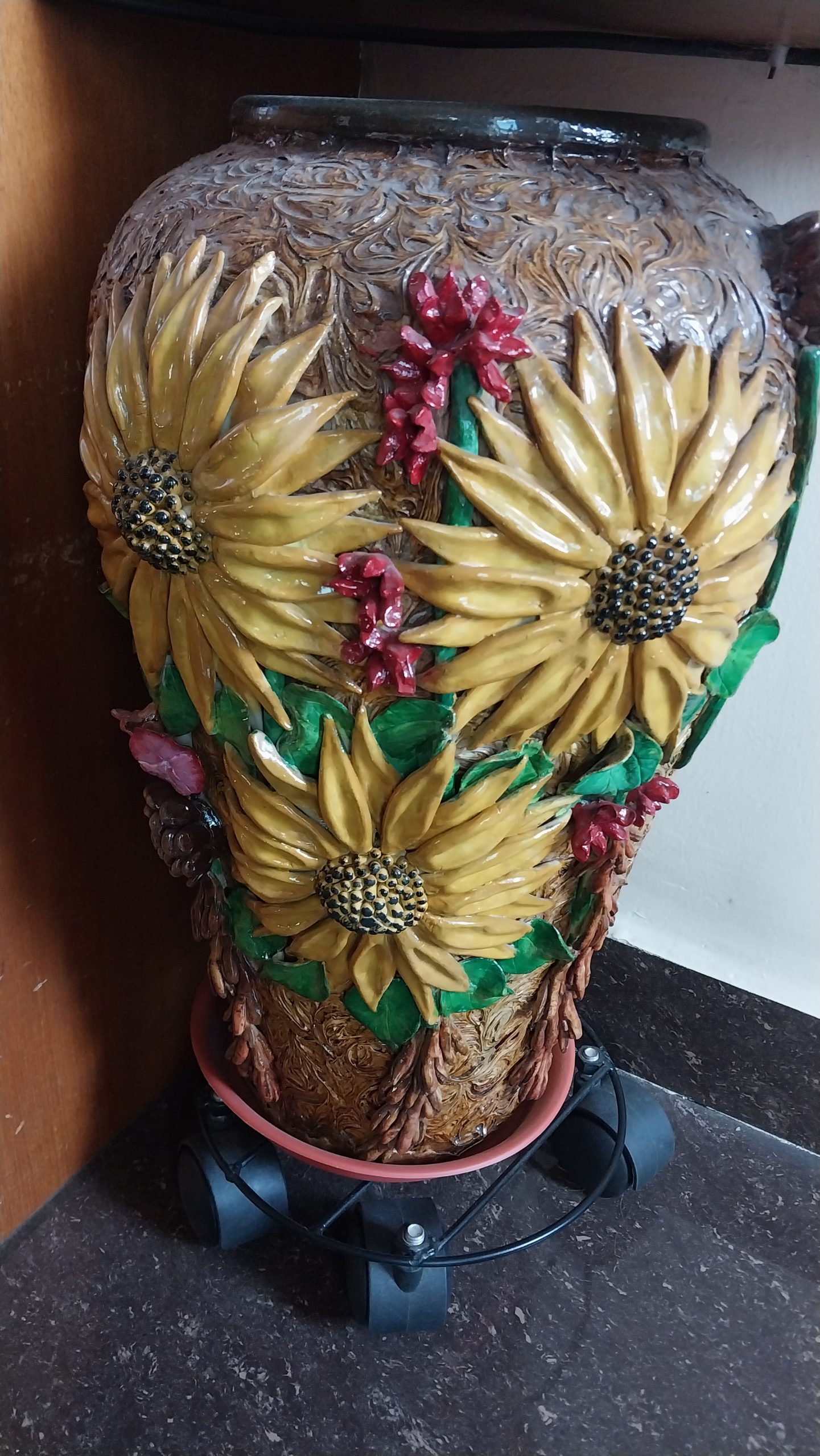Sunflower Pot