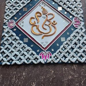 Lippan art- Wall hanging- Ganesha
